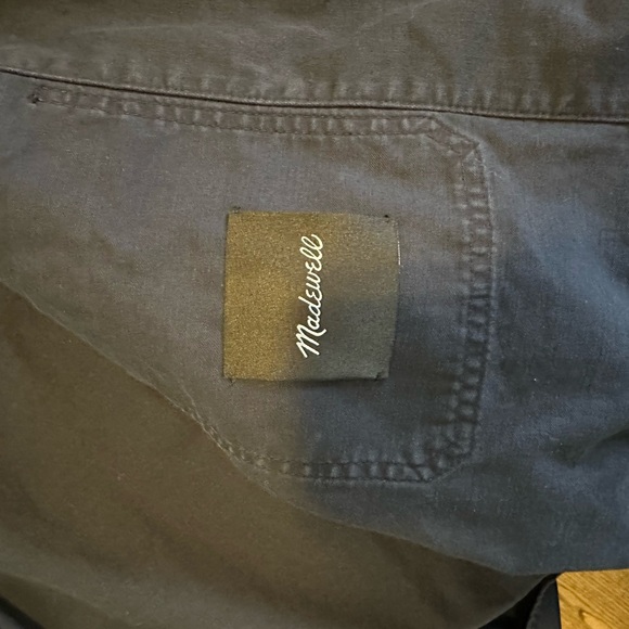 Madewell Dark Blue Utility Jacket - Picture 4 of 4